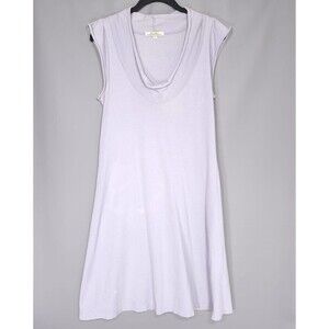 PRAIRIE UNDERGROUND Shift Dress LARGE Women’s 100% ORGANIC COTTON Lilac Purple